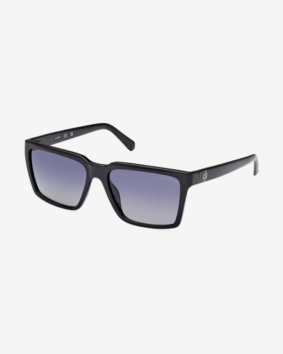 Gafas Guess GU00084 negro con lentes polarizadas gris