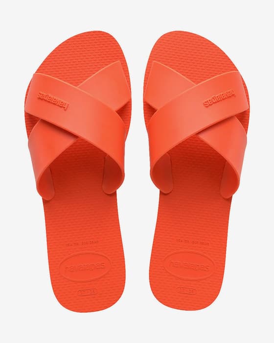 Havaianas Aqua Damen Badesandalen knallorange
