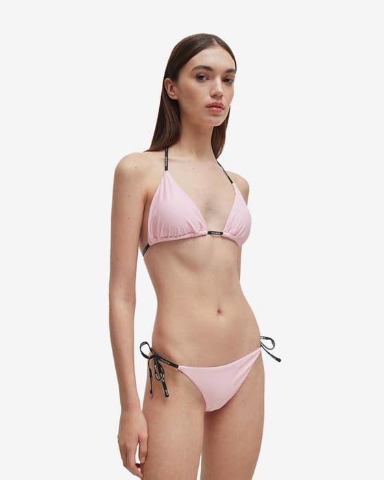 Braga bikini HUGO Pure Side rosa claro mujer