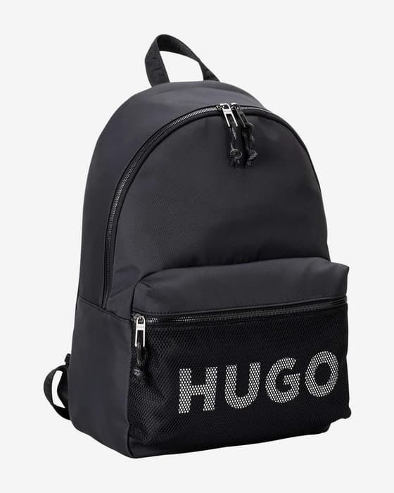 Mochila HUGO Hans negro gris