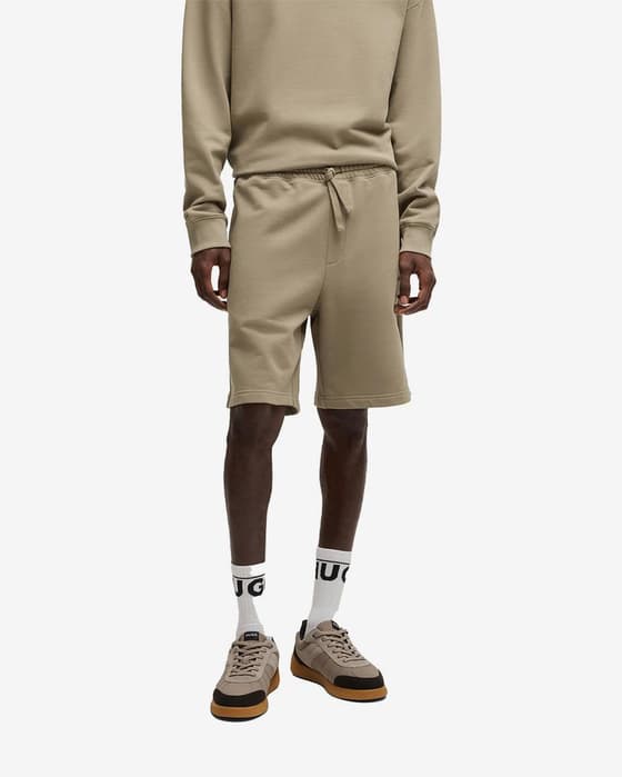 Pantalón corto HUGO Dayono beige