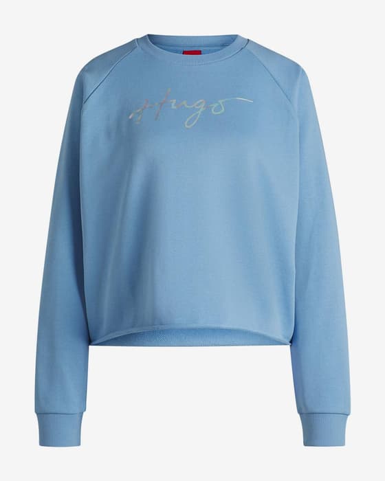 Sudadera HUGO Darace azul mujer