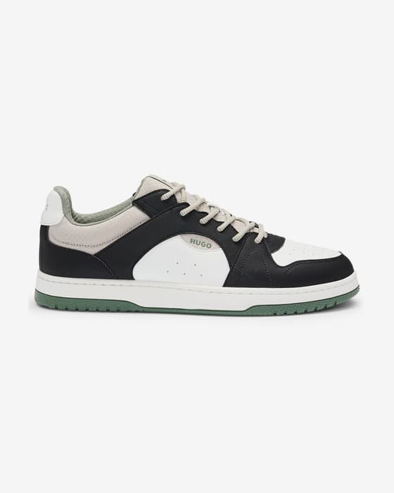 Zapatillas HUGO Hadrian Tennis negro blanco