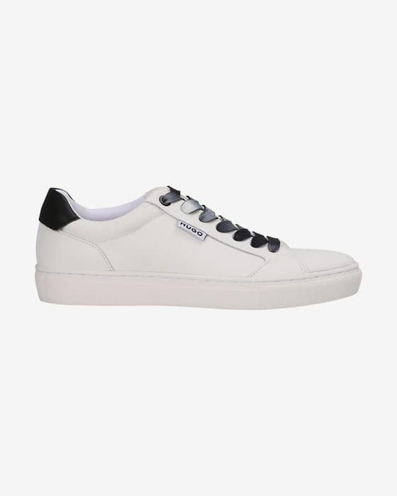 Zapatillas HUGO Morrie Tennis blanco negro mujer