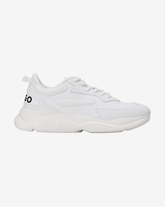 Zapatillas HUGO Leon Running blanco puro mujer