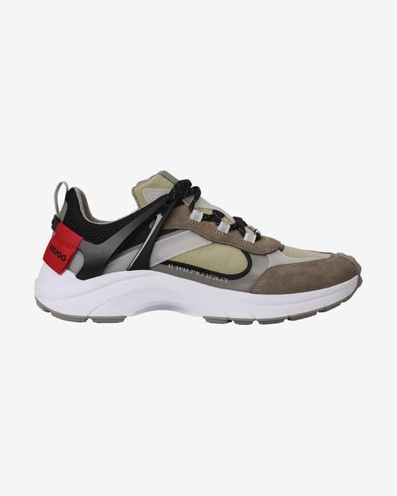 Zapatillas HUGO GO2 beige blanco negro