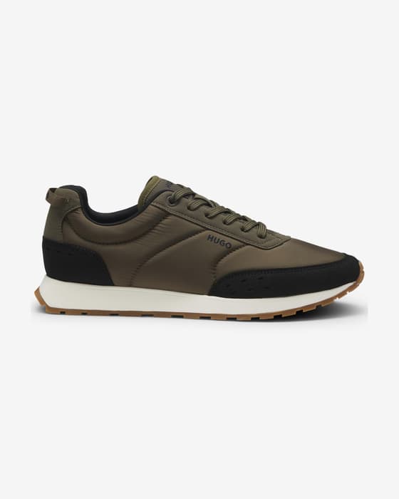 Zapatillas HUGO Icelin verde caqui negro
