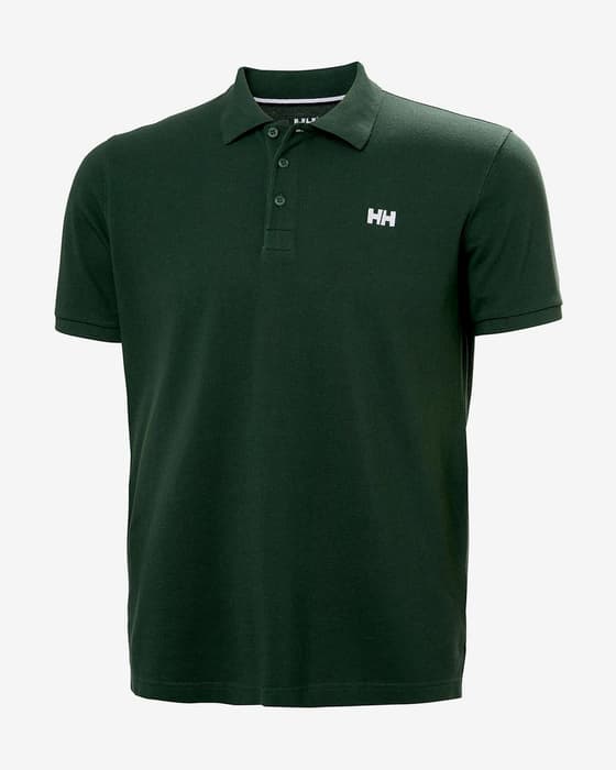 Polo Helly Hansen Transat manches courtes vert chrome
