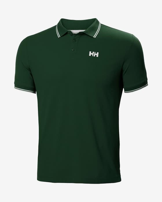 Polo Helly Hansen Kos manga corta verde cromo