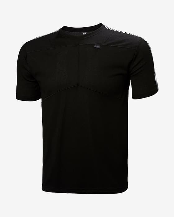 Camiseta Helly Hansen Lifa Tee manga corta negro