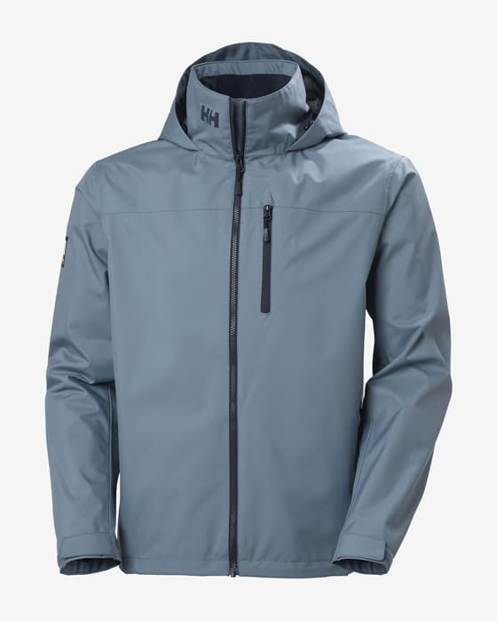 Chaqueta con capucha Helly Hansen Crew 2.0 azul claro