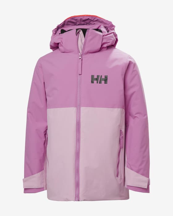 Helly Hansen Traverse PrimaLoft Jacke mit Kapuze rosa klar Kinder