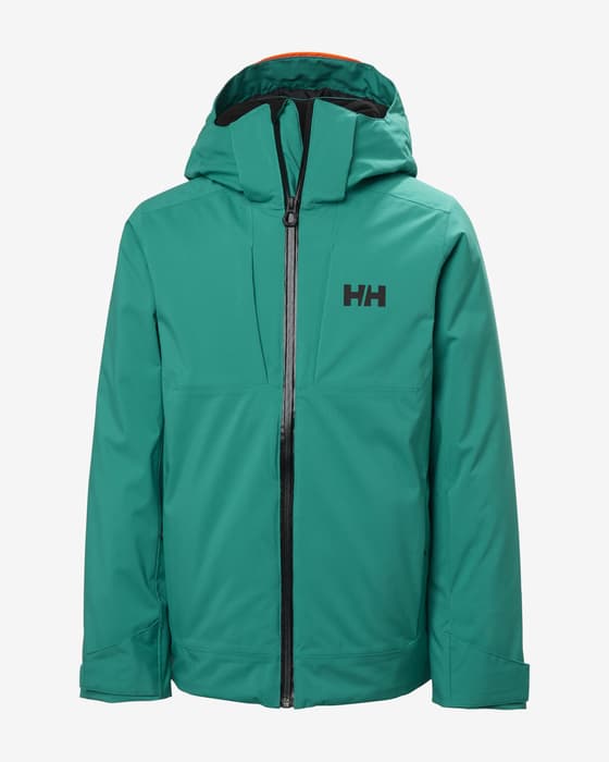 Helly Hansen Alpha RECCO Kapuzenjacke blau türkis Kinder