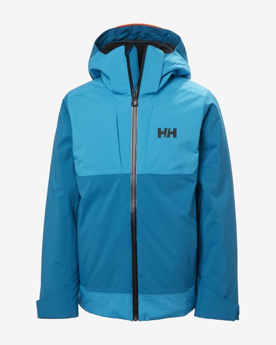 Helly Hansen Alpha RECCO Kapuzenjacke kinder hellblau