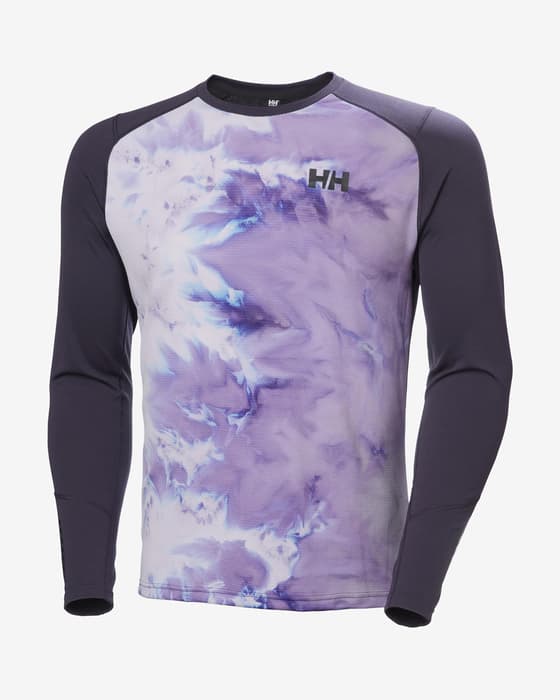 Helly Hansen Lifa Active Crew Base layer top long sleeve lilac