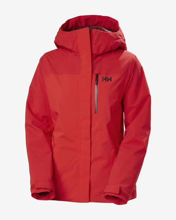 Helly Hansen Snowplay Jacke rot himbeere Damen