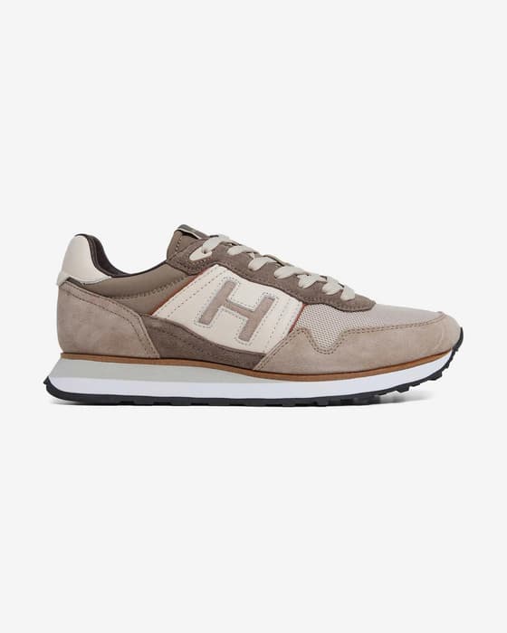 Zapatillas Hackett Telfor Vibe beige blanco crema