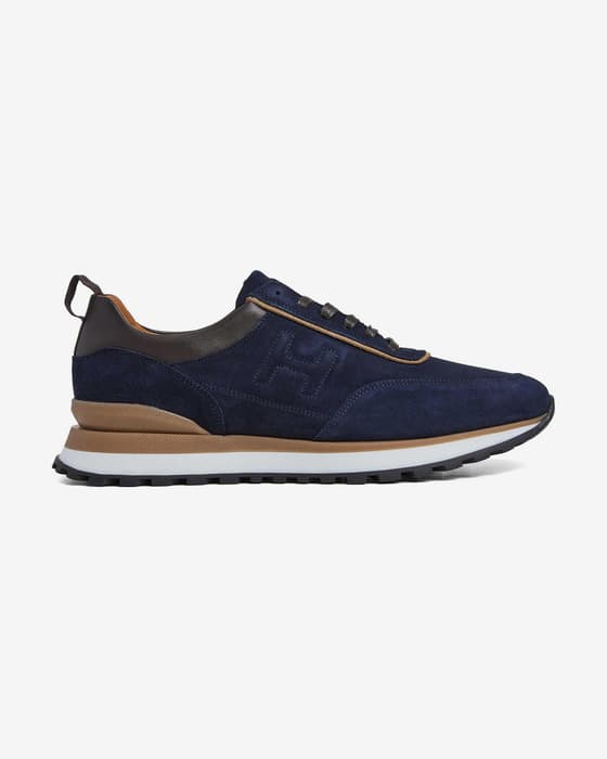 Zapatillas Hackett Chad Active azul marino marrón