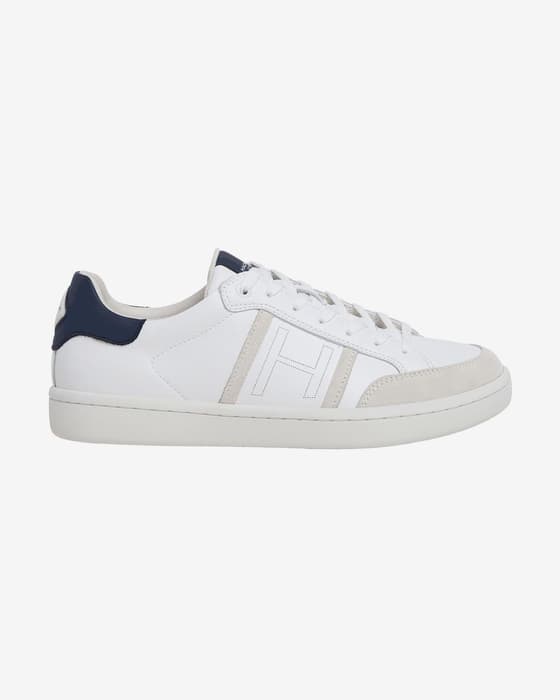 Zapatillas Hackett Bond Match blanco azul marino beige