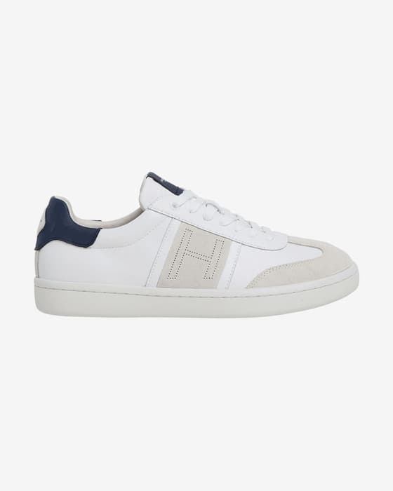 Zapatillas Hackett Bond Archive blanco azul marino beige