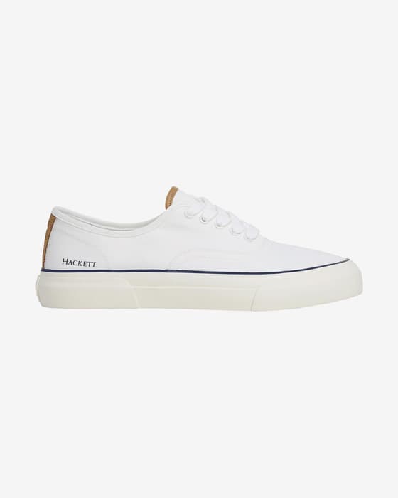 Zapatillas Hackett Blake Smart blanco marrón