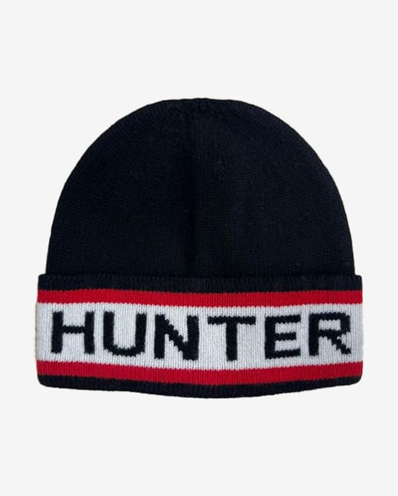 Bonnet Hunter Maree Stripe noir
