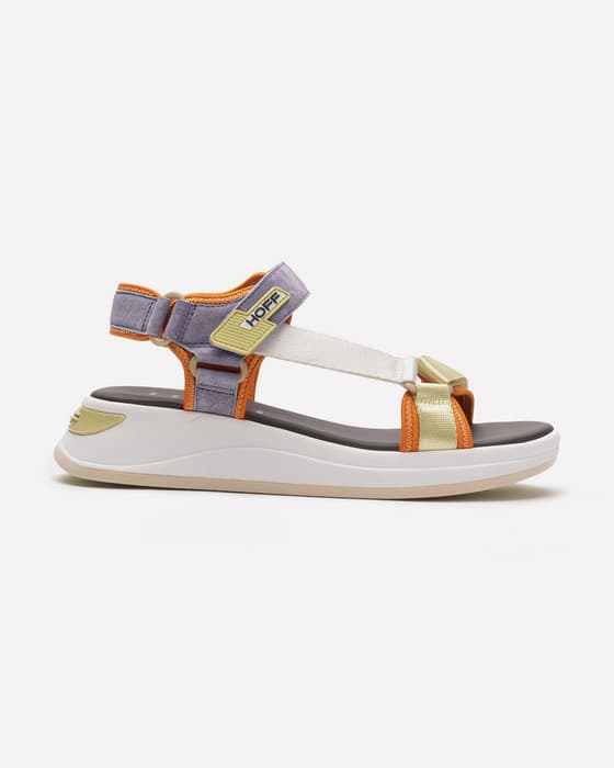 Sandalias HOFF Island lila naranja blanco mujer