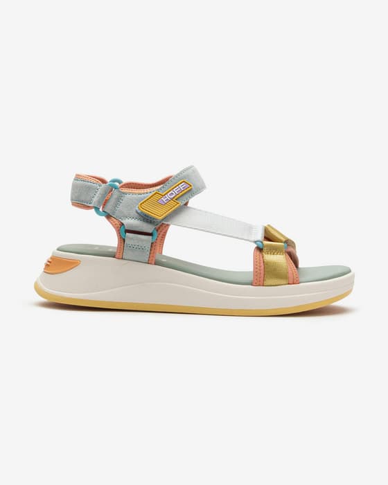 Sandalias HOFF Island Makaroa gris naranja mujer