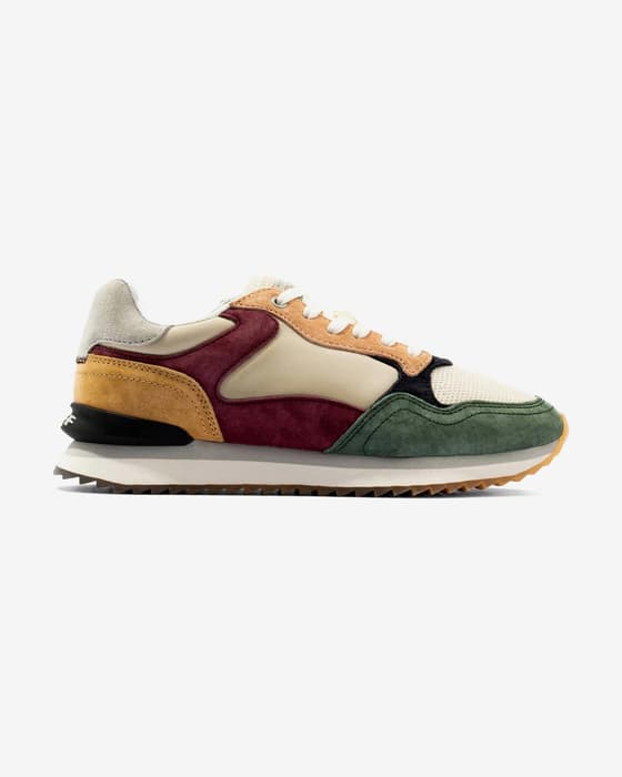 Zapatillas HOFF City Montreal verde beige naranja