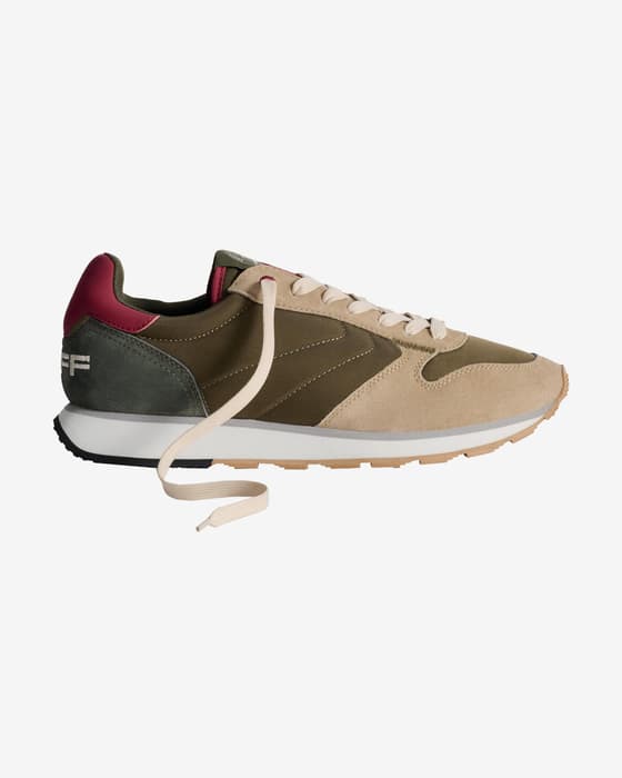 Zapatillas HOFF Sardis verde intenso beige