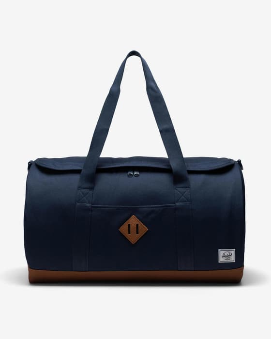 Bolsa Herschel Heritage Duffle 40L azul marrón