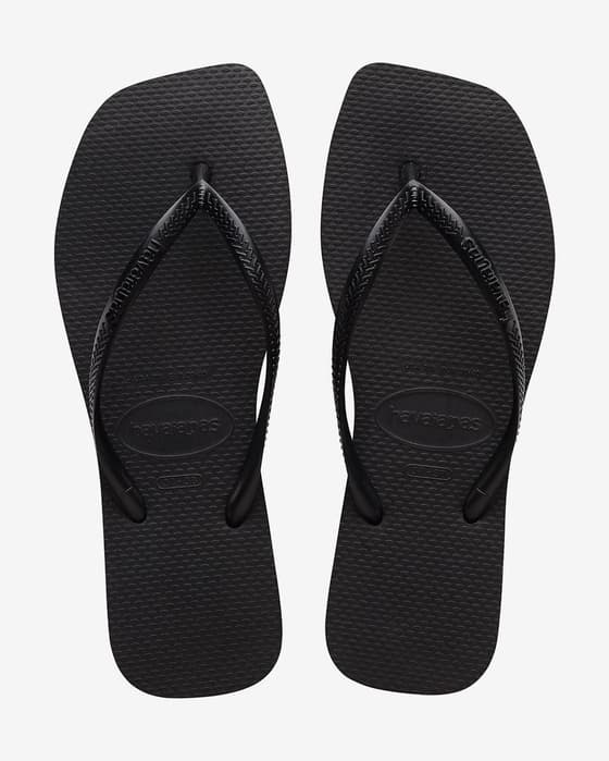 Havaianas Square Damen Flip-Flops pechschwarz