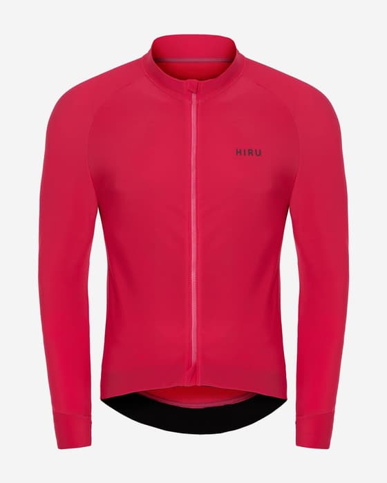 Maillot Hiru Core Thermal manga larga rosa