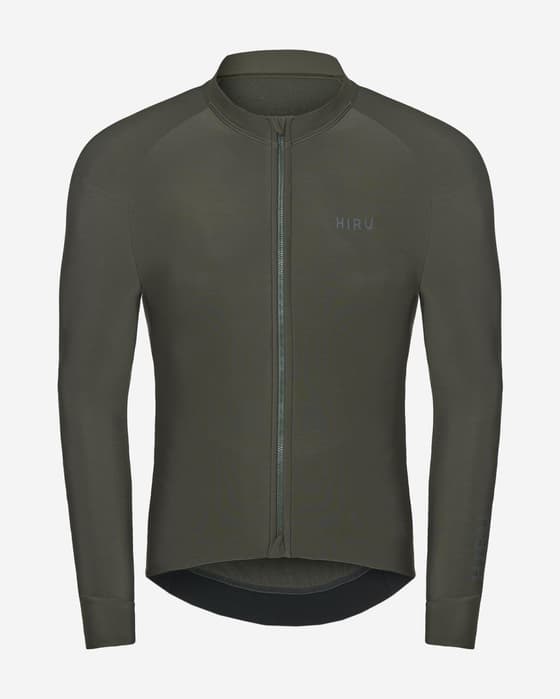 Maillot Hiru Core Thermal manga larga negro