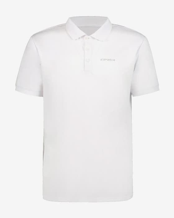 Polo Icepeak Bellmont manga corta blanco