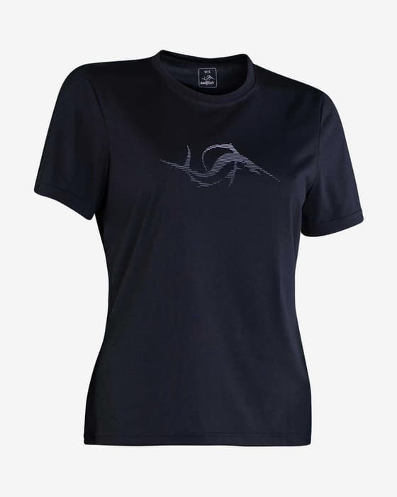 Camiseta Sailfish Lifestyle manga corta gris mujer