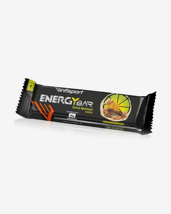 Barrita energética Infisport Energy Bar sabor lima limón 40g (22 unidades)