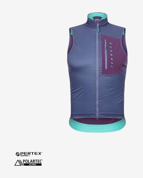 Chaleco Isadore Alternative Insulated lila oscuro azul