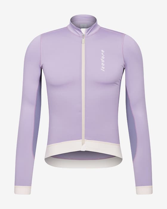 Maillot Isadore Alternative Light manches longues lilas clair blanc