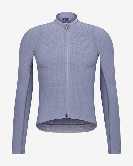 Maillot Isadore Echelon Aero manches longues lilas clair orange
