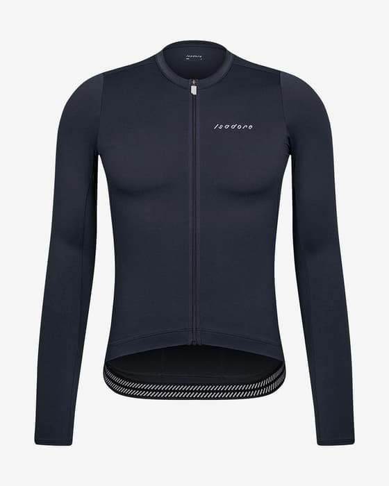 Maillot Isadore Début manches longues noir profond