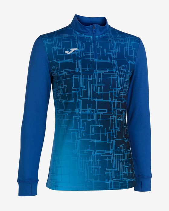 Sudadera Joma Elite VIII Half Zip azul infantil