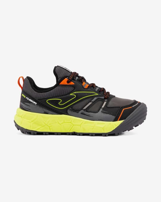 Joma Kubor JR Kinder Trailrunningschuhe tiefschwarz/gelb