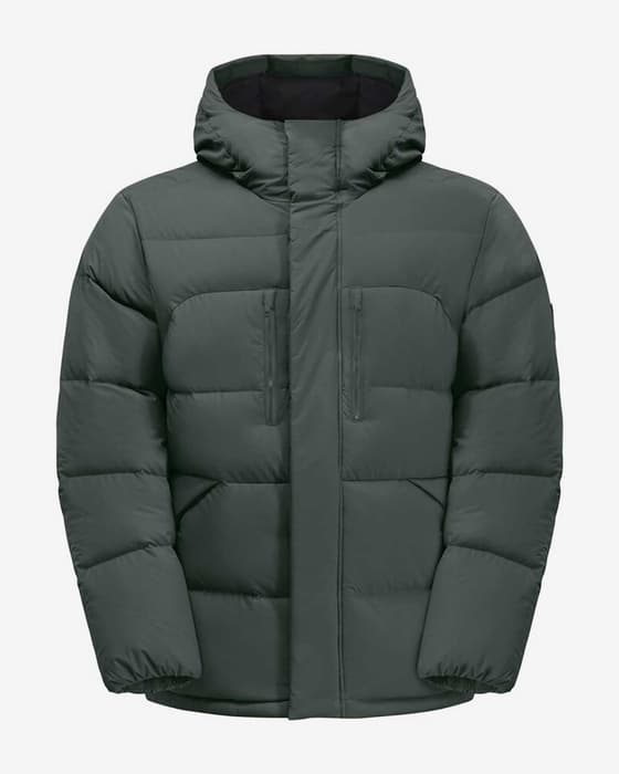 Chaqueta con capucha Jack Wolfskin Roemertor verde