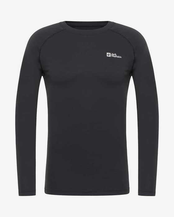 Jack Wolfskin Infinite Light Long Sleeve T-shirt Black