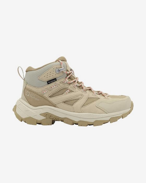 Botas Jack Wolfskin Vojo Tour Texapore Mid camel mujer