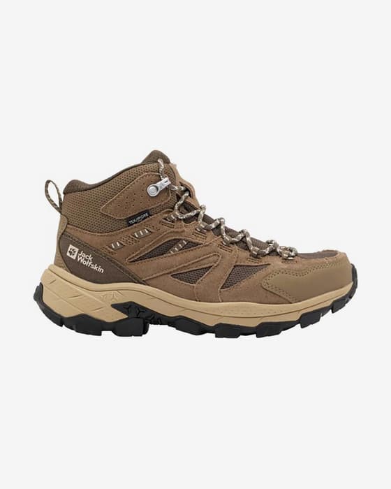 Botas Jack Wolfskin Vojo Tour Texapore Mid marrón mujer