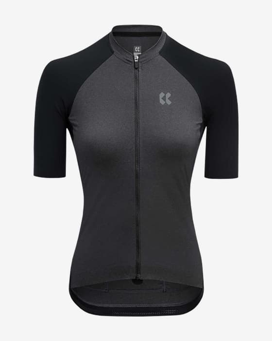 Maillot Kalas Passion Z4 manches courtes gris pur noir femme