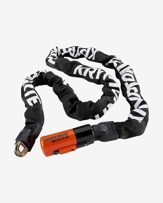Candado antirrobo Kryptonite U Evo. Series 4 SSF 10.2 cm x 22.9 cm negro mate blanco