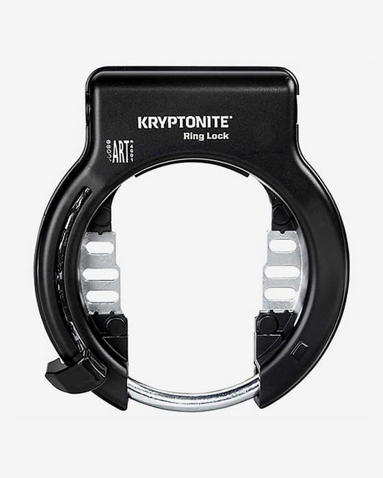Candado de anillo Kryptonite Bulk Plugin negro absoluto gris